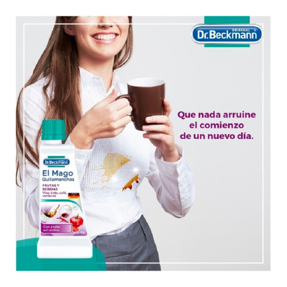 El Mago Quitamanchas N8 Frutas Y Bebidas 50ml Dr. Beckmann image number 1.0